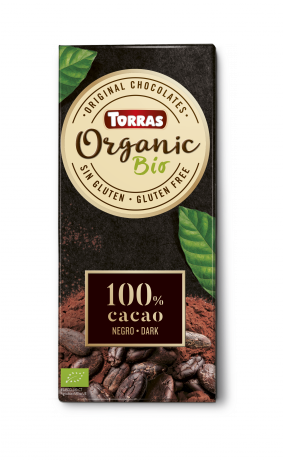 TORRAS Organic - Horká čokoláda 100%